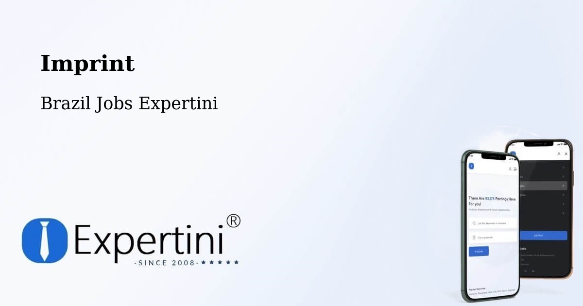 Imprint – Mara Rosa - Brazil Jobs Expertini